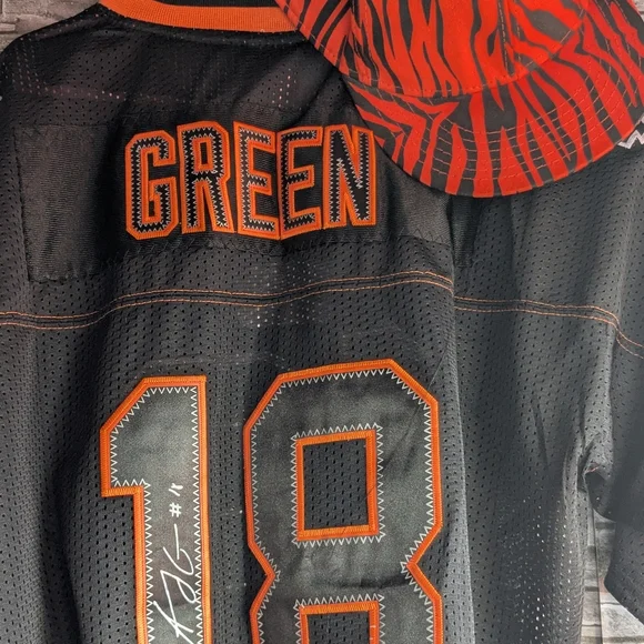 Bengals jersey 18 Green - Picture 2 of 2